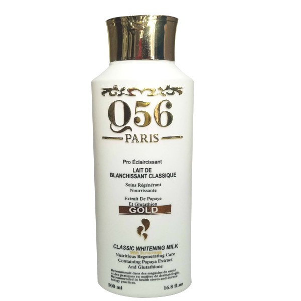 Q56Paris Classic whitening body lotion Gold front view